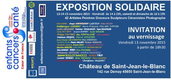 Expo solidaire 2015  Saint-Jean-le-Blanc