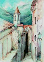 Sainte-Agns (aquarelle)