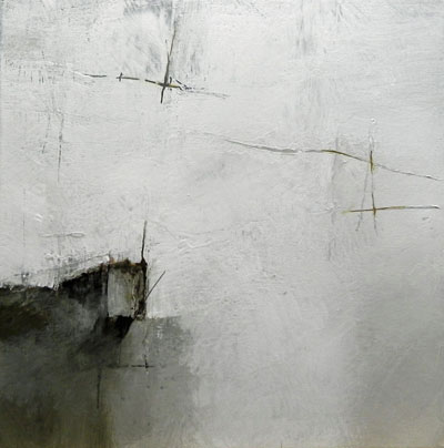 sans titre - monochrome de Fabienne Quinsac - 40x40