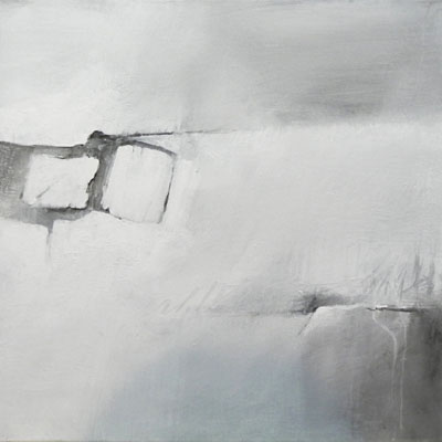 Fabienne Quinsac - monochrome 40x40 - acrylique sur toile