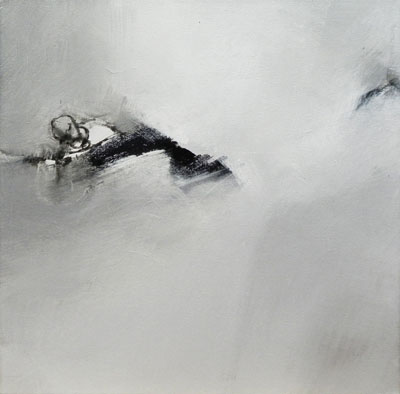 monochrome 40x40 sans titre de Fabienne Quinsac