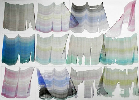 aquarelle  la brosse - tude