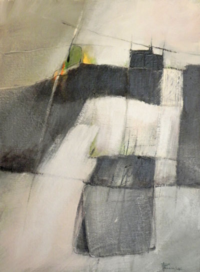 acrylique sur toile 50x70, sans titre